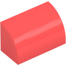 LEGO Coral Slope 1 x 2 Curved (37352 / 98030)