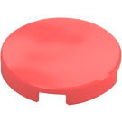 LEGO Coral Tile 2 x 2 Round with Bottom Stud Holder (14769)