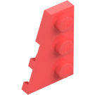 LEGO Coral Wedge Plate 2 x 3 Wing Left (43723)