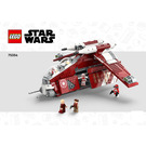 LEGO Coruscant Guard Gunship 75354 Instruktioner