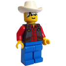 LEGO Cowboy Red Shirt Minifigure
