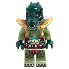 LEGO Cragger with Pearl Gold Armor, no Cape Minifigure