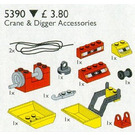 LEGO Crane and Digger Accessories Set 5390