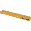 LEGO Kran Arm Utenfor med Pegholes med 'RH 60T3' (Both Sider) Klistremerke (57779)