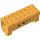 LEGO Kran Abschnitt mit ‘650T8’ (Both Sides) Aufkleber (3777)