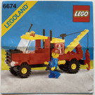 LEGO Crane Truck 6674 Istruzioni