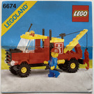 LEGO Crane Truck Set 6674 Instructions
