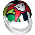 LEGO Crash Helmet with Team Extreme Logo (2446 / 90470)