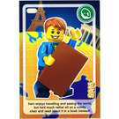 LEGO Create the World Card 002 - Sam