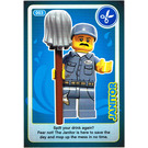 LEGO Create the World Card 003 - Janitor