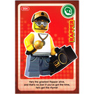 LEGO Create the World Card 004 - Rapper