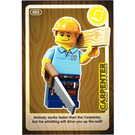 LEGO Create the World Card 005 - Carpenter