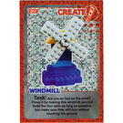 LEGO Create the World Card 007 - Windmill [Foil]