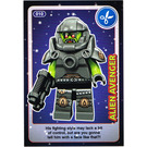 LEGO Create the World Card 010 - Alien Avenger