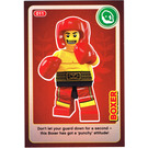 LEGO Create the World Card 011 - Boxer