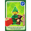 LEGO Create the World Card 016 - Holiday Elf