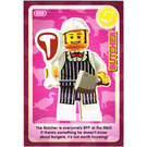 LEGO Create the World Card 028 - Butcher