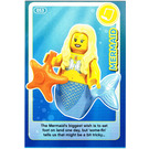 LEGO Create the World Card 053 - Mermaid