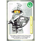 LEGO Create the World Card 082 - Heroic Knight