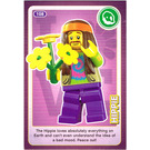 LEGO Create the World Card 108 - Hippie