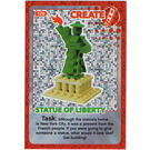 LEGO Create the World Card 126 - Statue Of Liberty [foil]