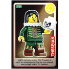 LEGO Create the World Card 129 - Thespian