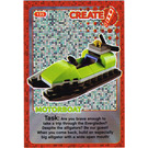 LEGO Create the World Card 135 - Motorboat [foil]