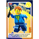 LEGO Create the World Card 140 - Sam