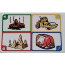 LEGO Creationary Game Card with Dog Mess