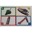 LEGO Creationary Game Card with Grapes