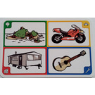 LEGO Creationary Game Card with Island