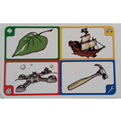 LEGO Creationary Game Card with Leaf