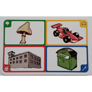 LEGO Creationary Game Card met Mushroom