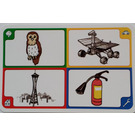 LEGO Creationary Game Card with Owl