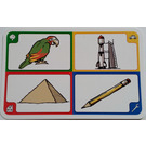 LEGO Creationary Game Card with Parrot