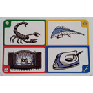 LEGO Creationary Game Card with Scorpion