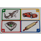 LEGO Creationary Game Card with Shark