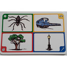 LEGO Creationary Game Card mit Spinne
