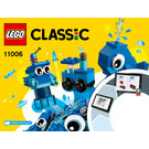 LEGO Creative Blue Bricks Set 11006 Instructions