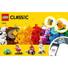 LEGO Creative Transparent Bricks 11013 Anweisungen