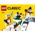 LEGO Creative Weiß Bricks 11012 Instructions
