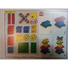 LEGO Creator Board Game Jumbo Model Card - Set 2 Robot (Blue Border)
