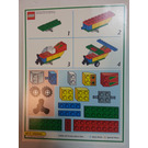 LEGO Creator Board Game Model Card - Set 2 Airplane (Blue Border)