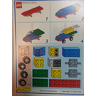 LEGO Creator Board Game Model Card - Set 2 Car (Blue Border)