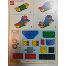 LEGO Creator Board Game Model Card - Set 4 Small Boat (Yellow Border)