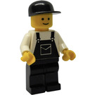 LEGO Creator Board Male, Black Overalls Minifigure