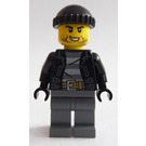 LEGO Verbrecher mit Schwarz Gestrickt Kappe Minifigur