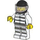 LEGO Verbrecher mit Helm Minifigur