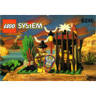 LEGO Crocodile Cage Set 6246 Instructions
