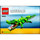LEGO Krokodil 20015 Instructions